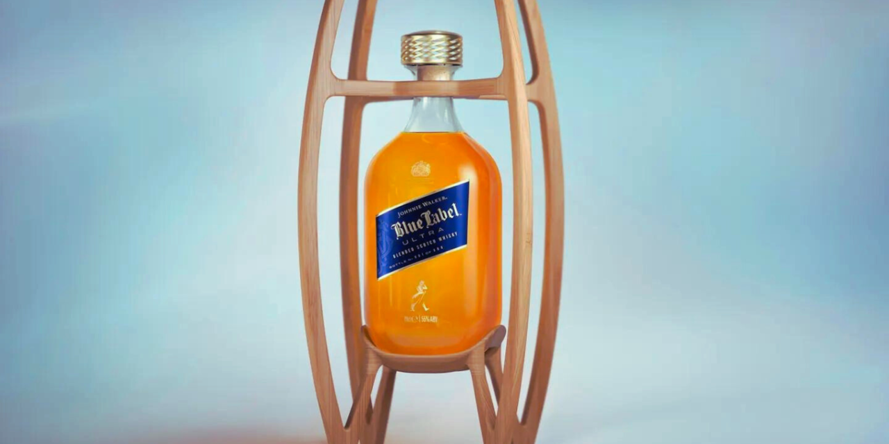 Johnnie Walker Unveils Blue Label Ultra: A Revolutionary Light-Weight Design in Scotch Whisky Bottles