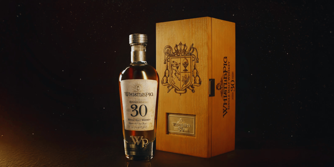 ‘The BigShǝBàng’: WhistlePig’s 30-Year-Old Single Malt
